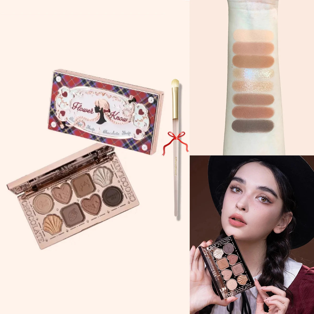 Swan Ballet 6 Color Eyeshadow Palette