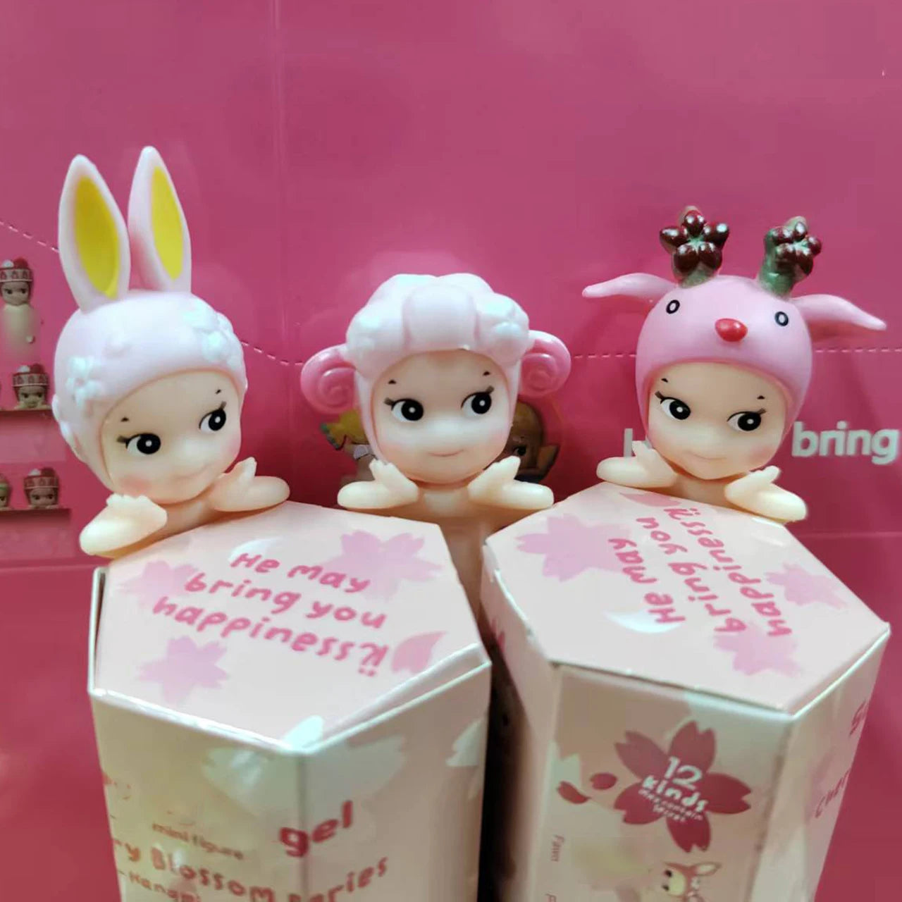 Blind Box Angel Mini figure Cherry Blossom Series