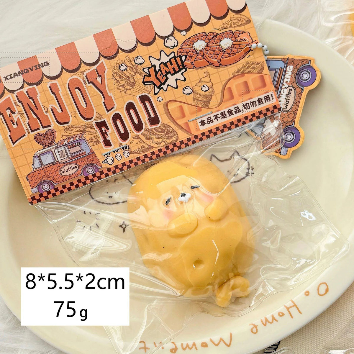 Food squeezing toys, soft and sticky with slow rebound, squeeze and relax jelly stress relief toys, for children and adults.