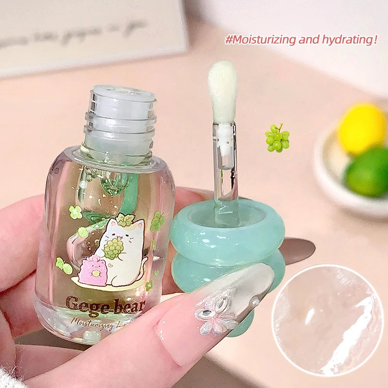 Gege Bear Cute Cartoon Lip Oil
