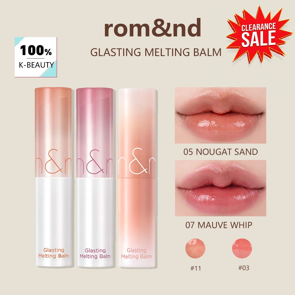 rom&nd Glasting Melting Balm