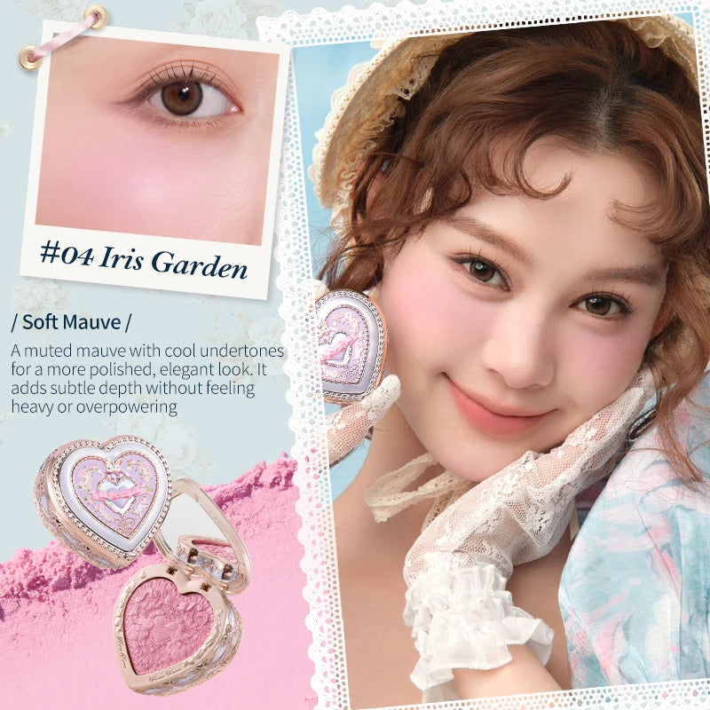 Bunny Garden Collection Embossed Blush