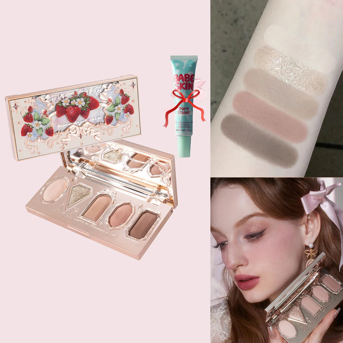 Swan Ballet 6 Color Eyeshadow Palette