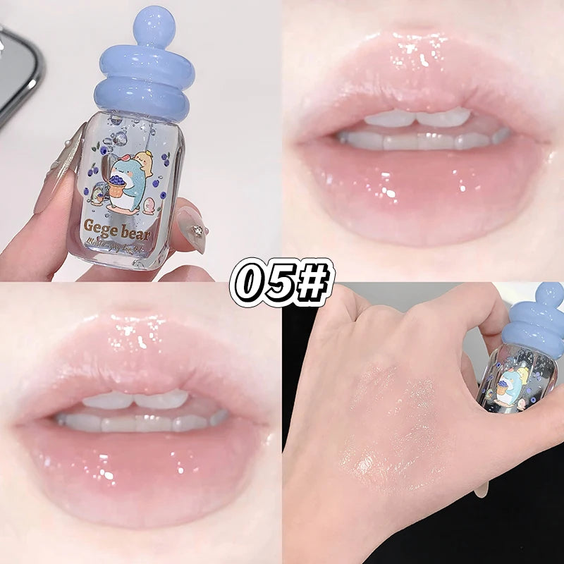 Gege Bear Cute Cartoon Lip Oil