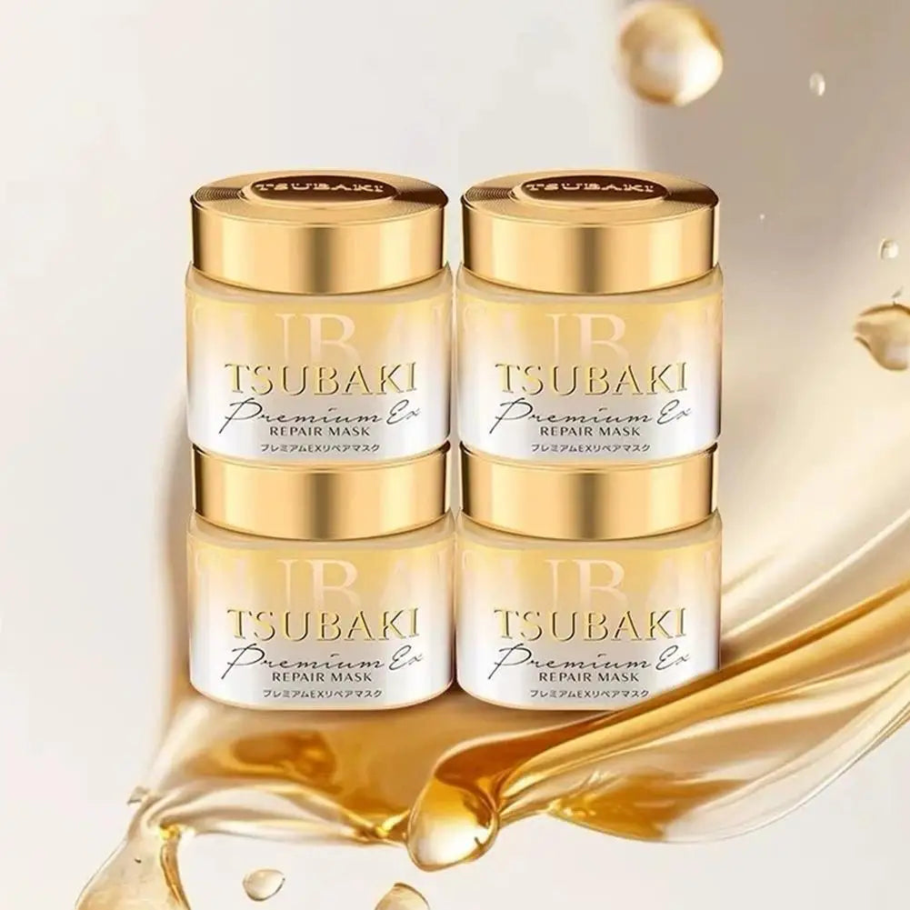 Japan TSUBAKI 0 Seconds Premium Hair Mask