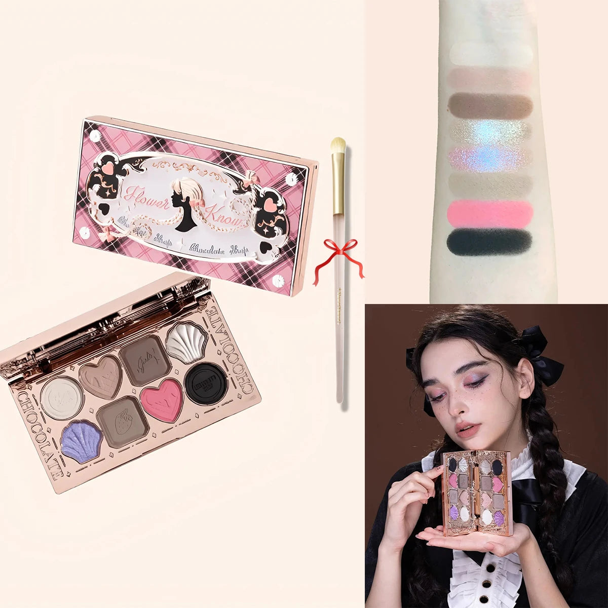 Swan Ballet 6 Color Eyeshadow Palette