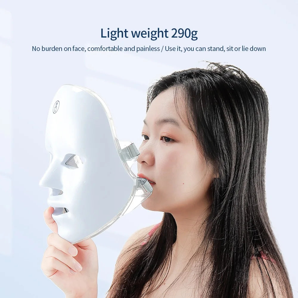 Red Light Therapy Face Machine | Photon Rejuvenation Facial Mask