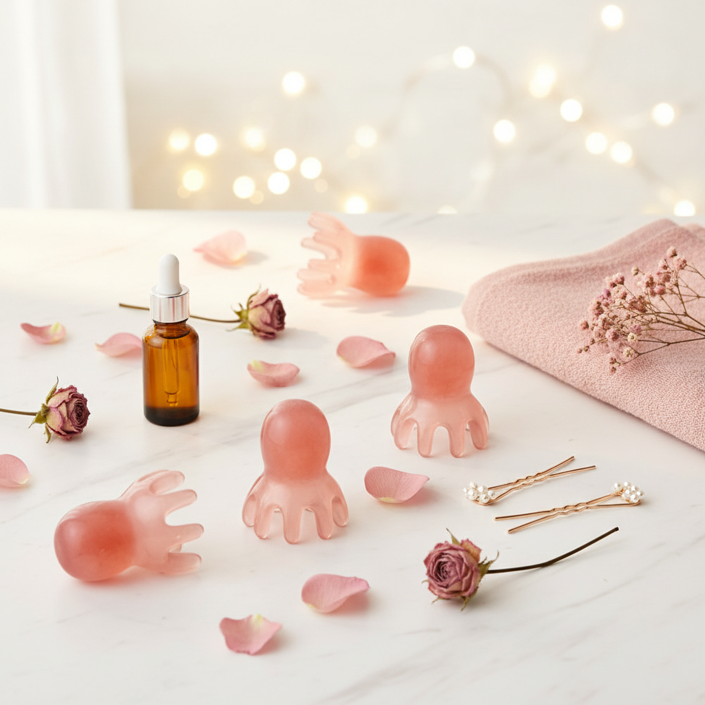 Cute Octopus Scalp Massager Aesthetic